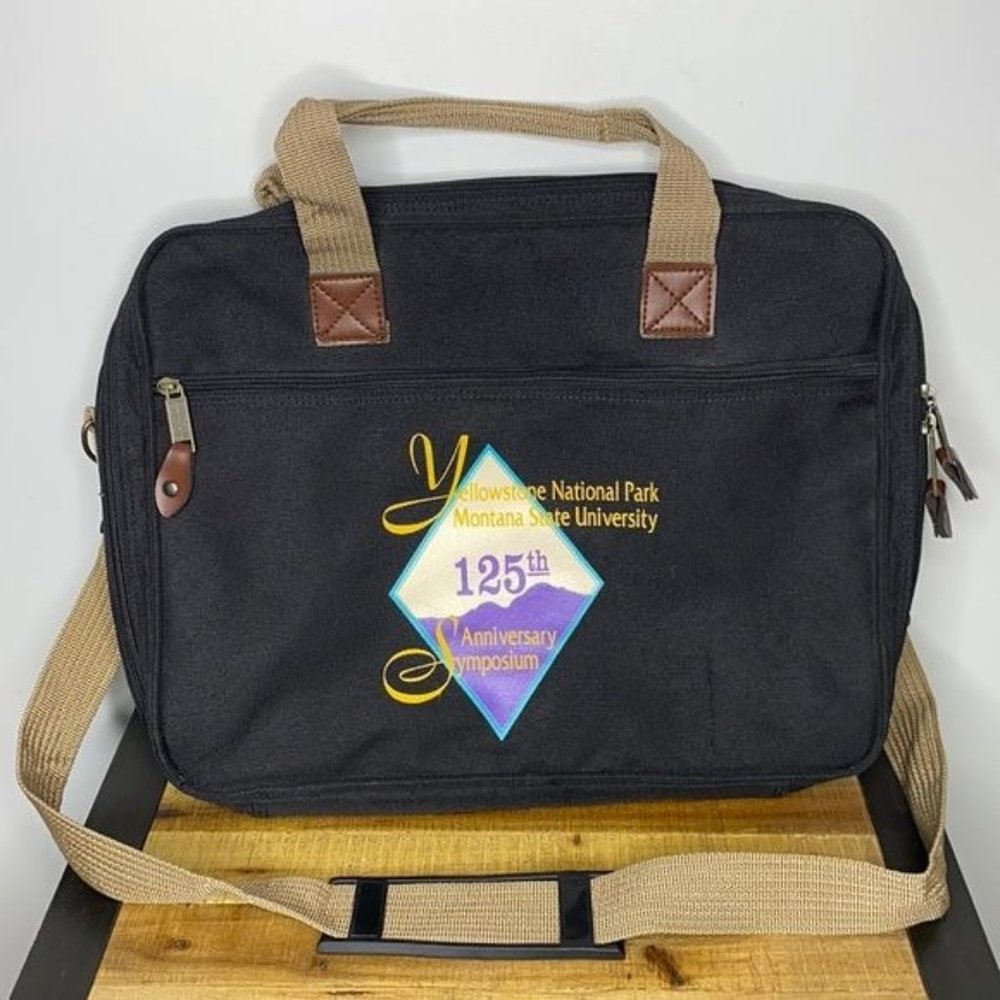 Yellowstone National Park 125th Anniversary Symposium Laptop Bag